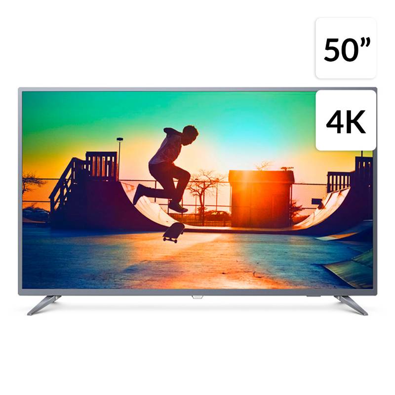 PHILIPS - LED 50" 50PUD6513/44 4K Ultra HD Smart TV