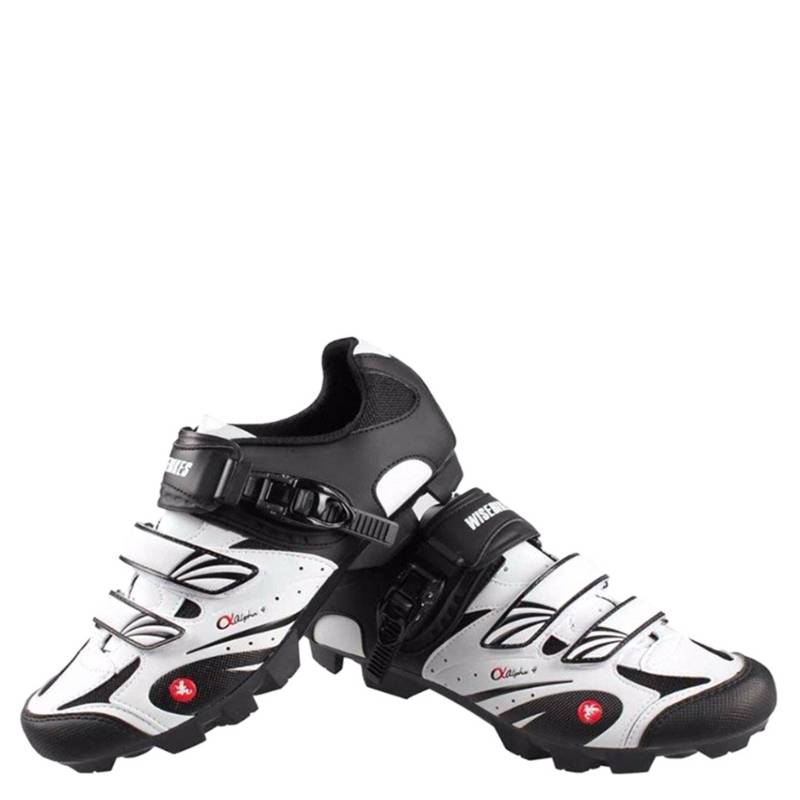 WISEBIKES - Zapatillas de Ciclismo Unisex Alpha 4