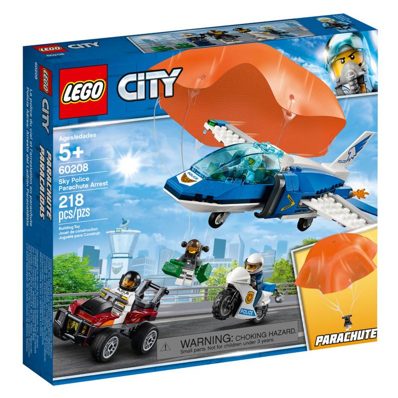 LEGO - Policía Aérea: Arresto del Ladrón Paracaidista