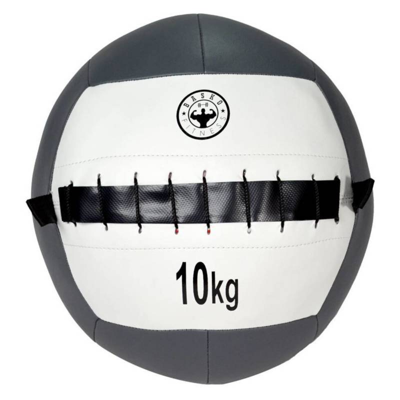 BASKO FITNESS - Wall Ball Balon Medicinal de Pared 10 Kg