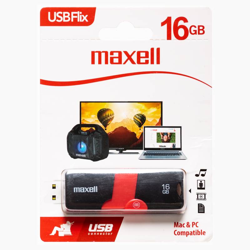 MAXELL - Pendrive 16 GB Flix