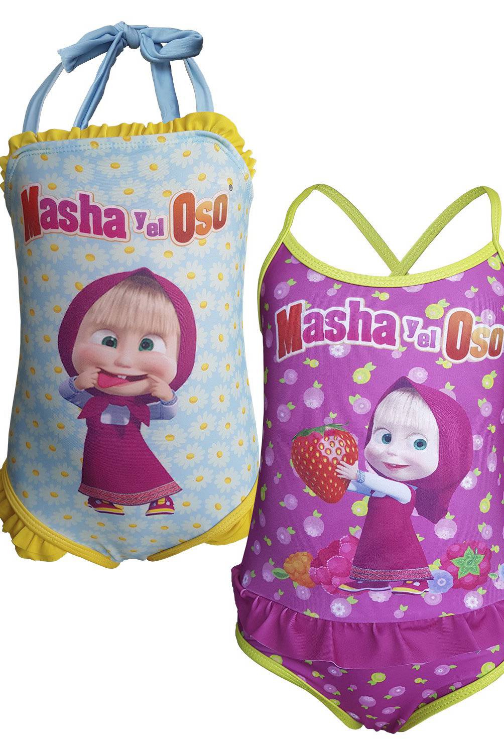 MASHA Y EL OSO - Pack 2 Trajes De Baño Niña