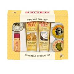 BURTS BEES - Set Manos y Pieal Tips And Toes Kit BURTS BEES