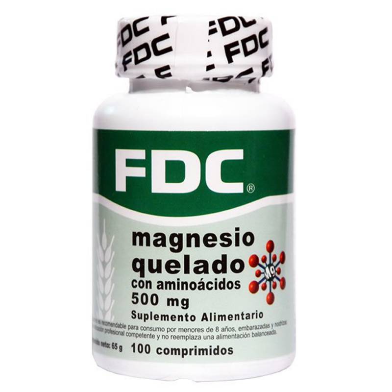 Fdc - Magnesio 500 Mg X 100