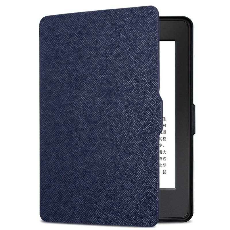 GENERICO - MK Funda Fibra Kindle Paperwhite Azul
