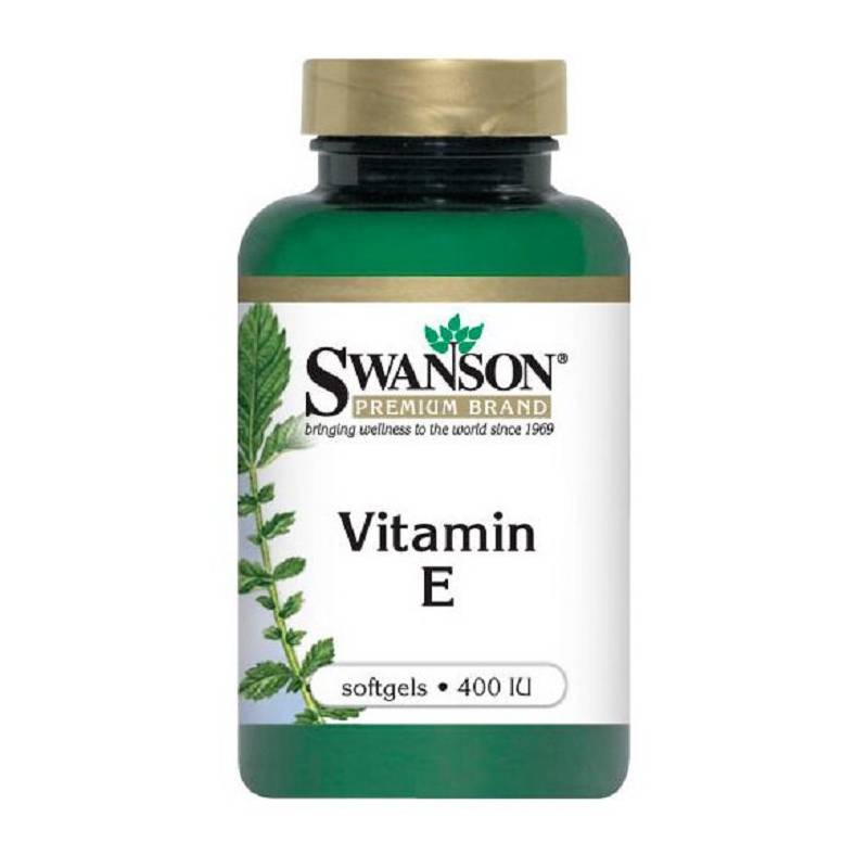 SWANSON - Swanson Sw Vitamin E 400 Iu 60 Sgels