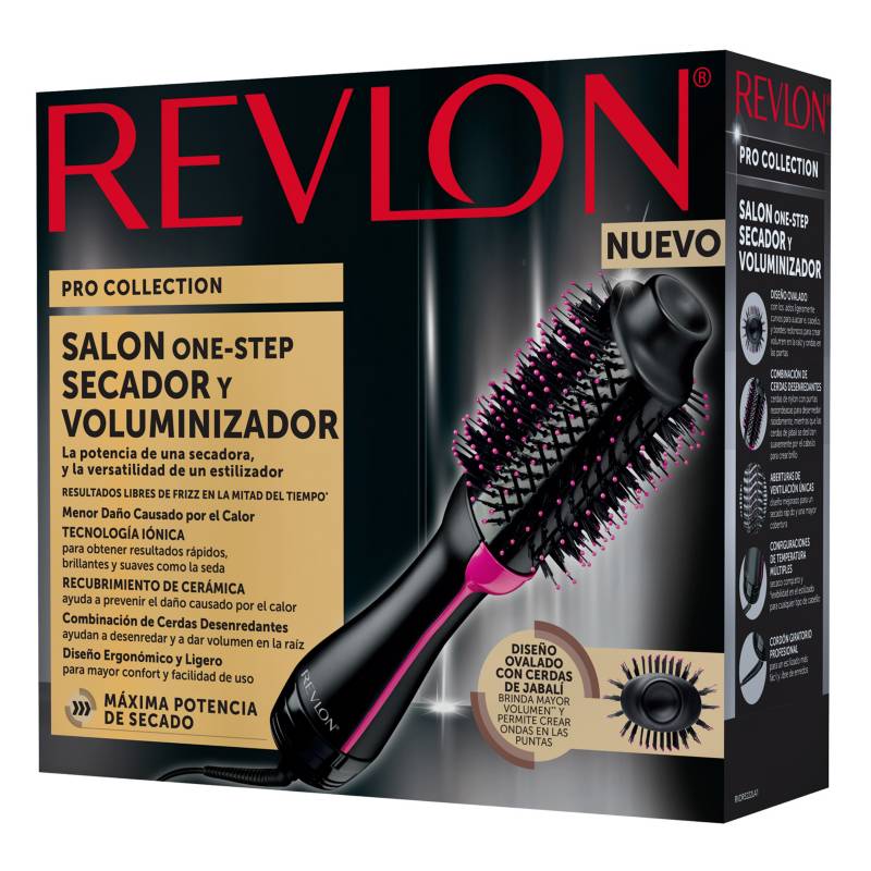 Cepillo Secador Revlon One Step Voluminizador Profesional