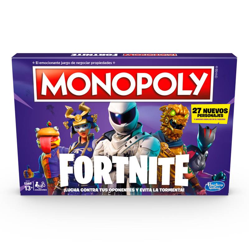 MONOPOLY - Juegos De Mesa Hasbro Gaming Fortnite Monopoly