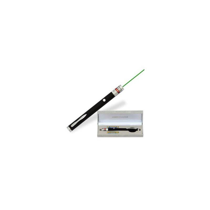 GENERICO - Puntero Laser Verde 500 mw 2 en 1 Caleidoscopio