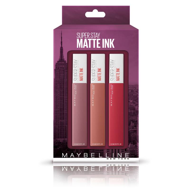 Maybelline - Pack Matte Ink Unnudes X 3
