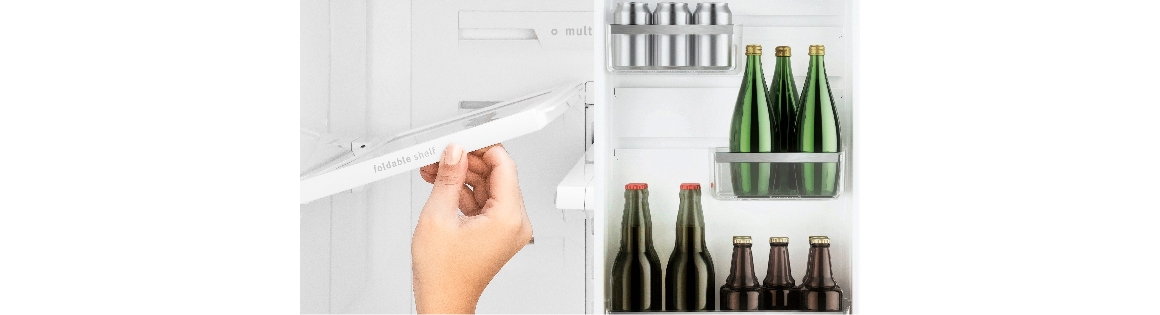 Con el sistema Fast Adapt del refrigerador Advantage Plus 7790 organiza a tu manera