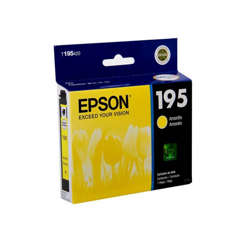 EPSON - Tinta Epson 195 Amarillo