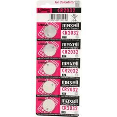 MAXELL - Pack 5 Pilas Maxell CR2032 Lithium Battery 3v