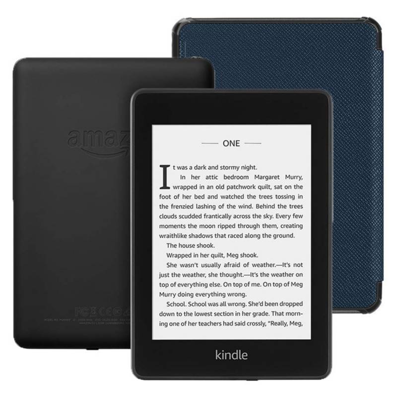 AMAZON - Kindle Paperwhite Waterproof C/P  Funda Azul