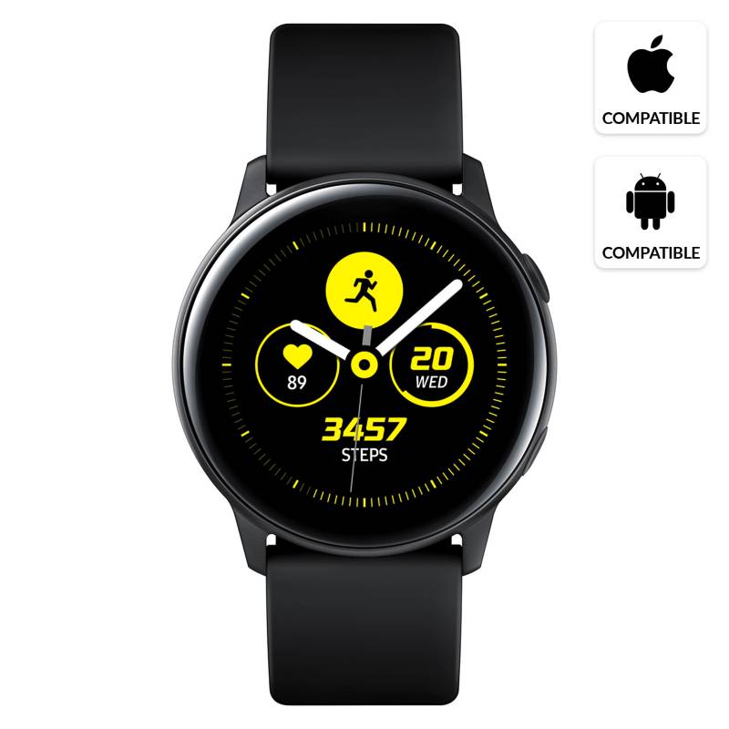 SAMSUNG - Galaxy Watch Active Black
