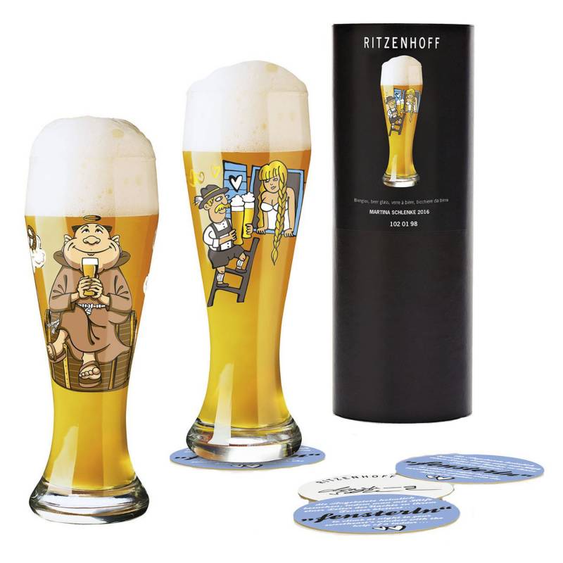 RITZENHOFF - Copón para Cerveza, Set de 2 Unidades