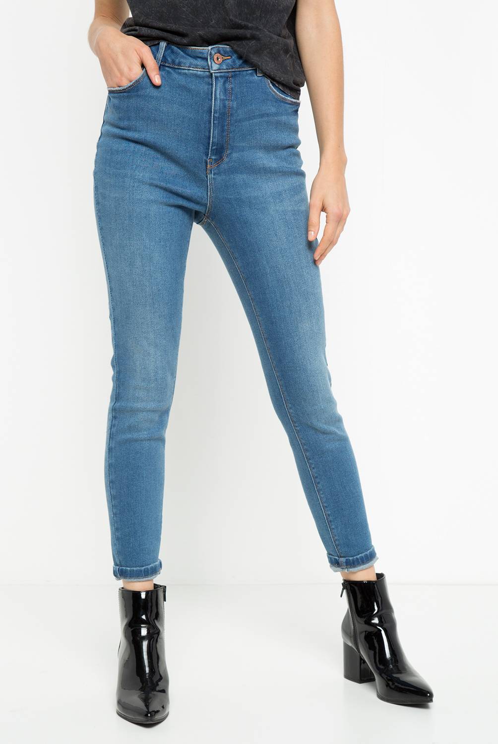 ONLY - Only Jeans de Algodón Skinny Mujer