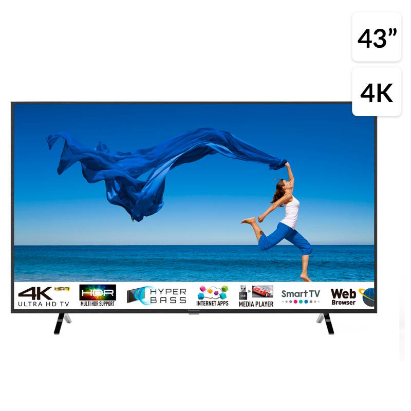 PANASONIC - LED 43" TC-43GX500P 4K Ultra HD Smart TV