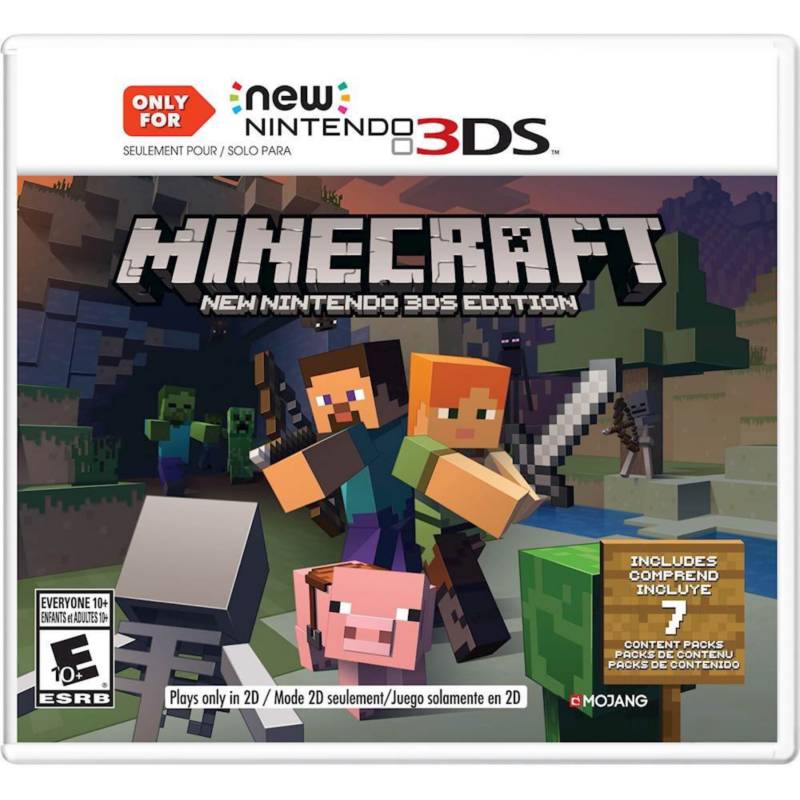Nintendo Minecraft New Nintendo 3ds Edition Nintendo 3ds Falabella Com