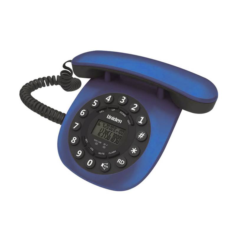 UNIDEN - Uniden Teléfono Retro At8601 Uniden Azulmi A2 Lite.