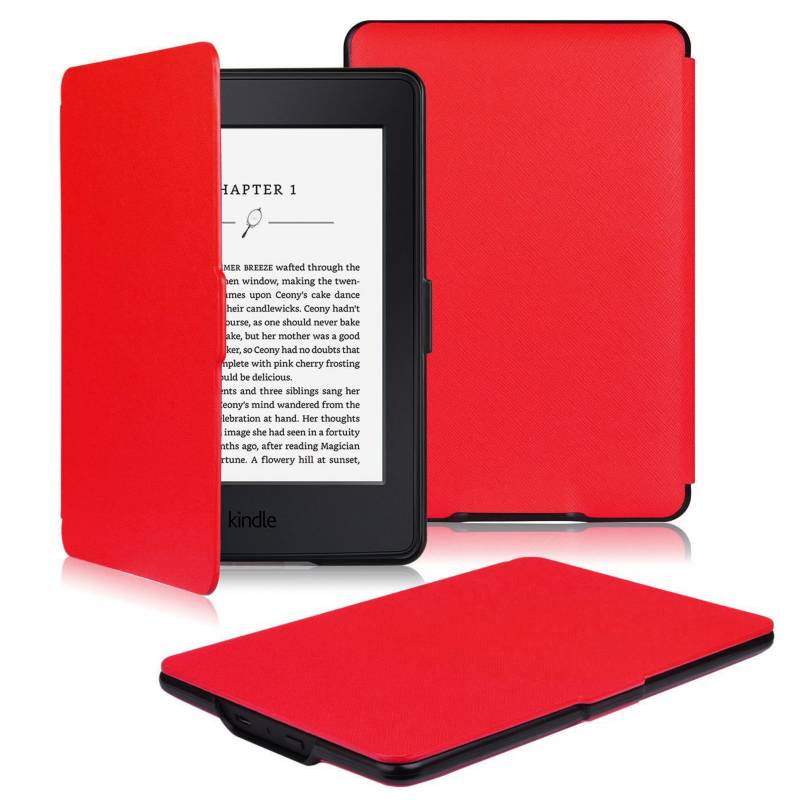 AMAZON - Kindle Paperwhite Waterproof C/P   Funda Roja