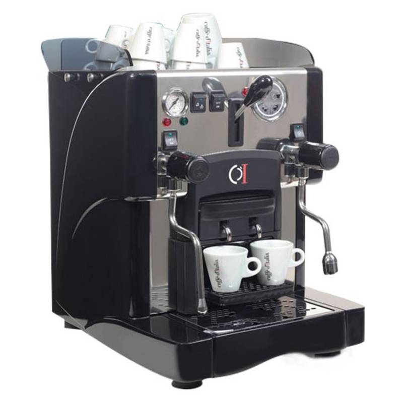 CAFFE D ITALIA - Máquina Cafetera Elite + 800 Cápsulas