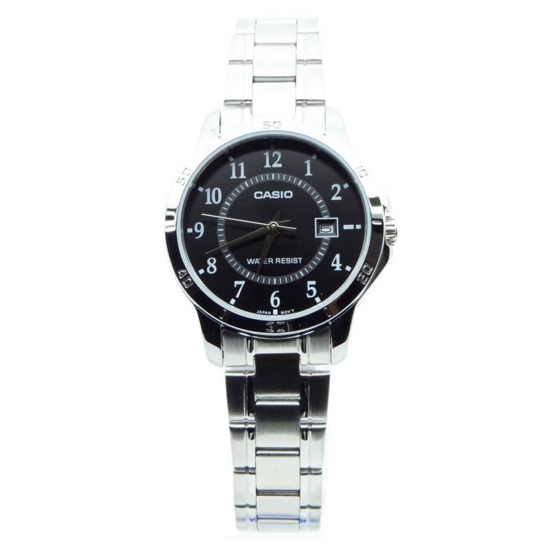 CASIO - Reloj Mujer Metal LTP-V004D-1B
