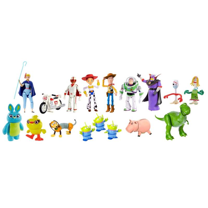 Set de 3 Juguetes de Toy Story ▷ Woody, Forky y Buzz Light Year