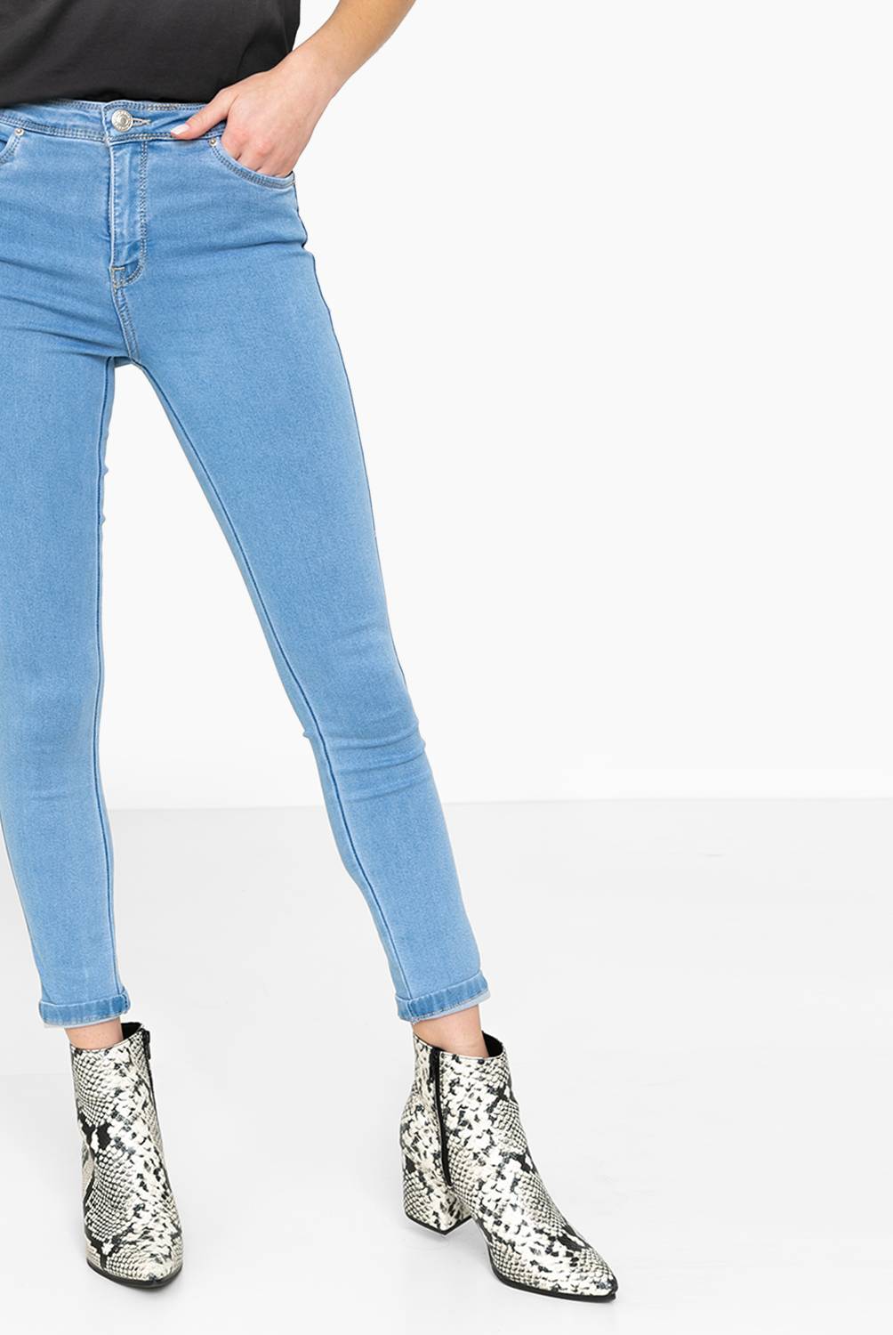 AMERICANINO - Americanino Jeans Skinny Tiro Alto Mujer