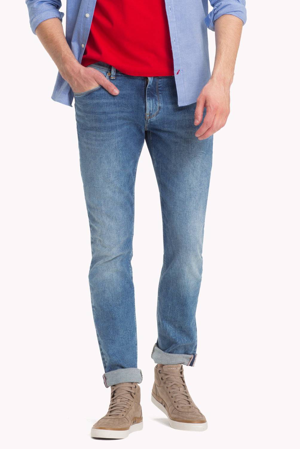 TOMMY HILFIGER - Jeans de Corte Slim