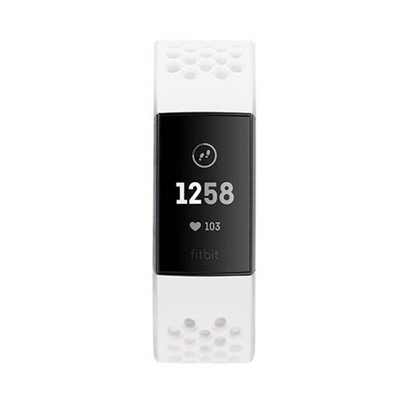 FITBIT - Pulsera Fitbit Charge 3 Ed. Esp. Blanco (Con Nfc)