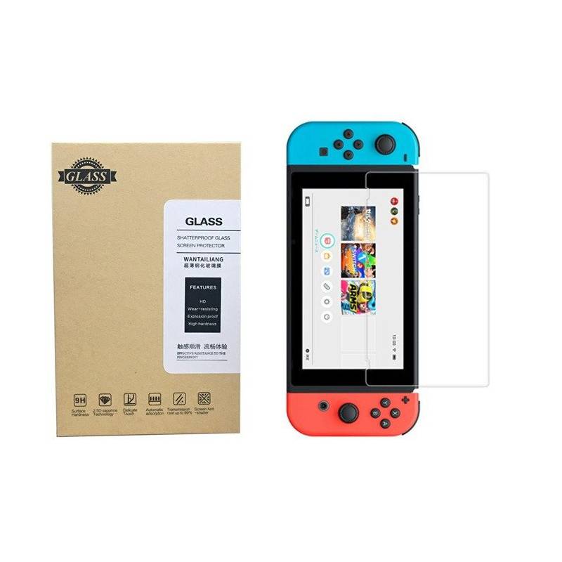 MALCREADO9583 - Mica de Vidrio Templado para Nintendo Switch.