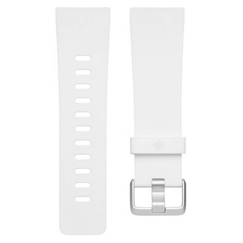 FITBIT - Pulsera Clásica Fitbit Versa Blanco Talla L