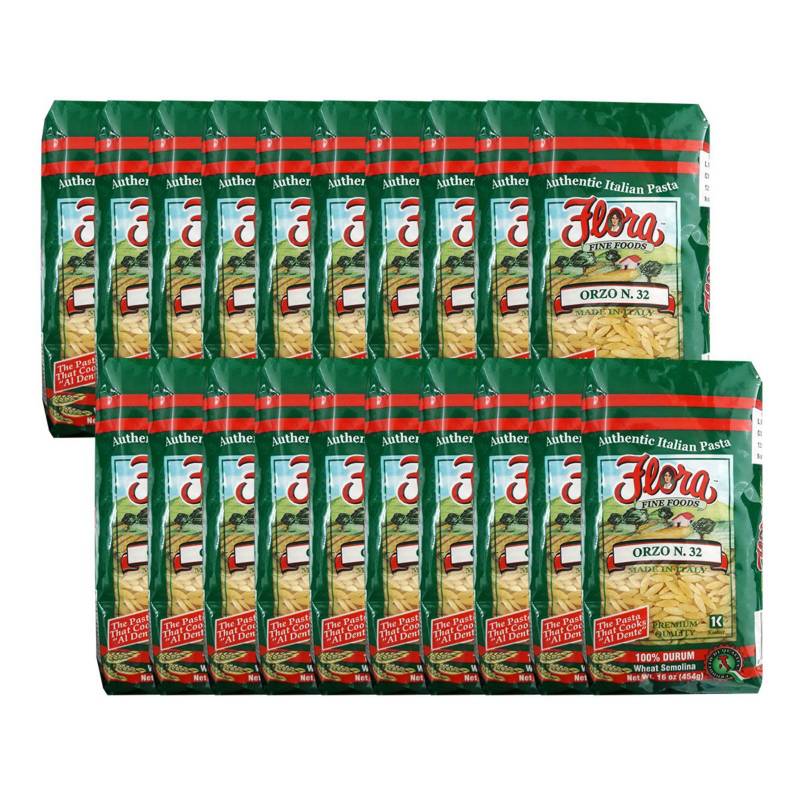 FLORA - Pack 20 Caja de Pasta Orzo