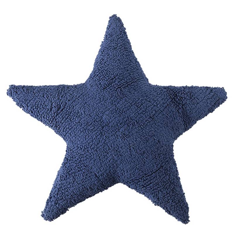 SUR DISEÑO - Cojín Estrella Azul Marino