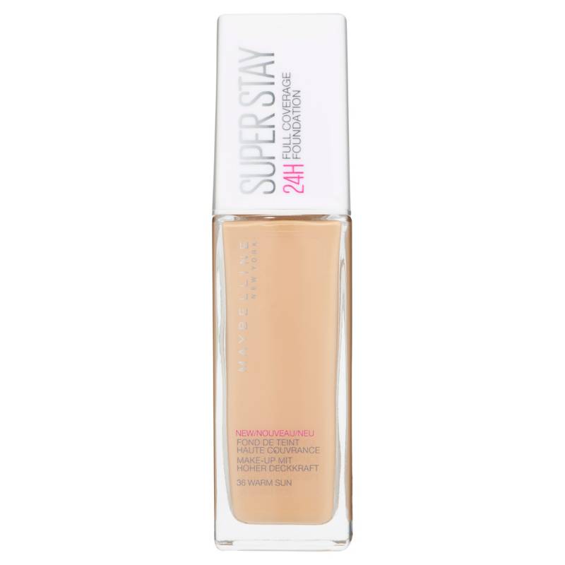 MAYBELLINE - Base Super Stay 24H Full Cover 36 Warm Sun