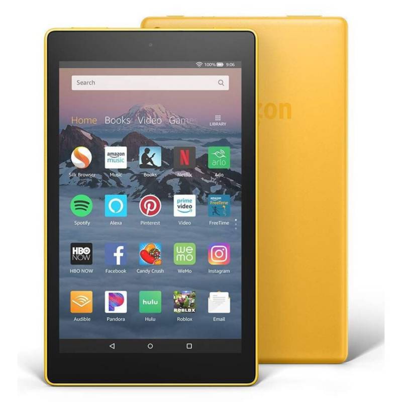 AMAZON - Tablet Alexa Nuevo Fuego 8 Hd 16Gb Amarillo