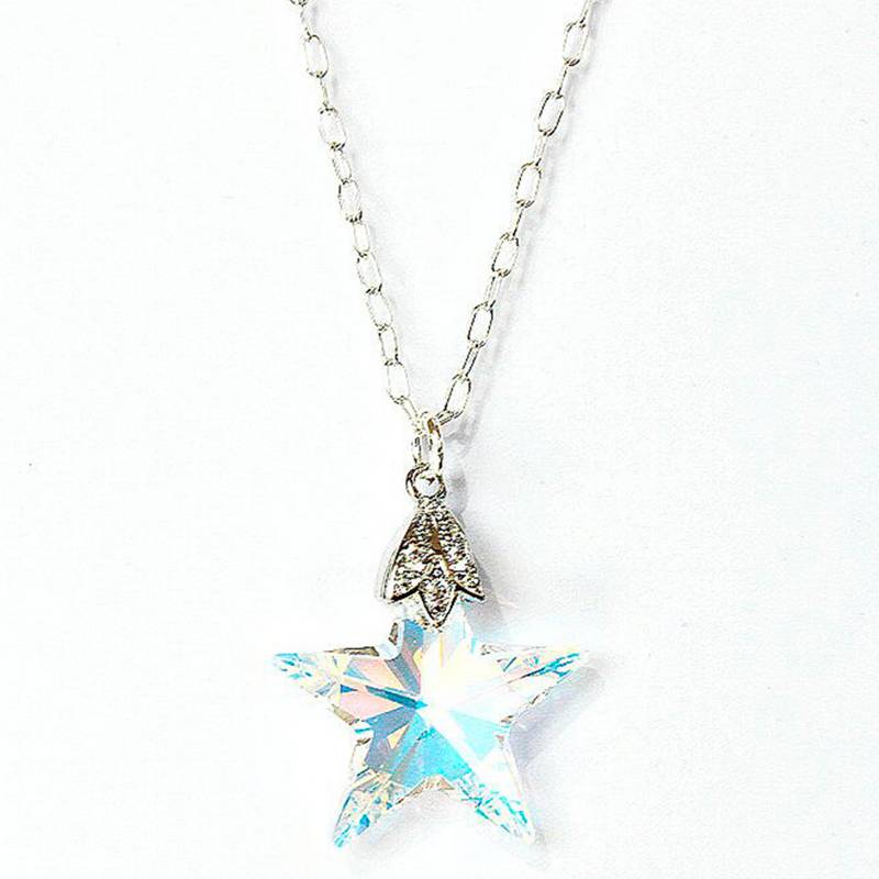 GLOSS CRYSTAL - Collar Estrella Cristal Genuino