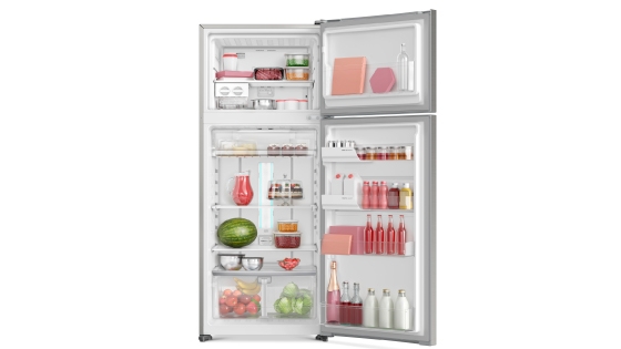 El refrigerador Advantage 5500E350 litros de capacidad para almacenar todos tus alimentos y congelados.