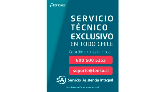 Tu lavadora Europe 9w tiene una cobertura de Arica a Punta Arenas, con la Red de Servicios<br>Exclusivos de Asistencia Integral, SAI