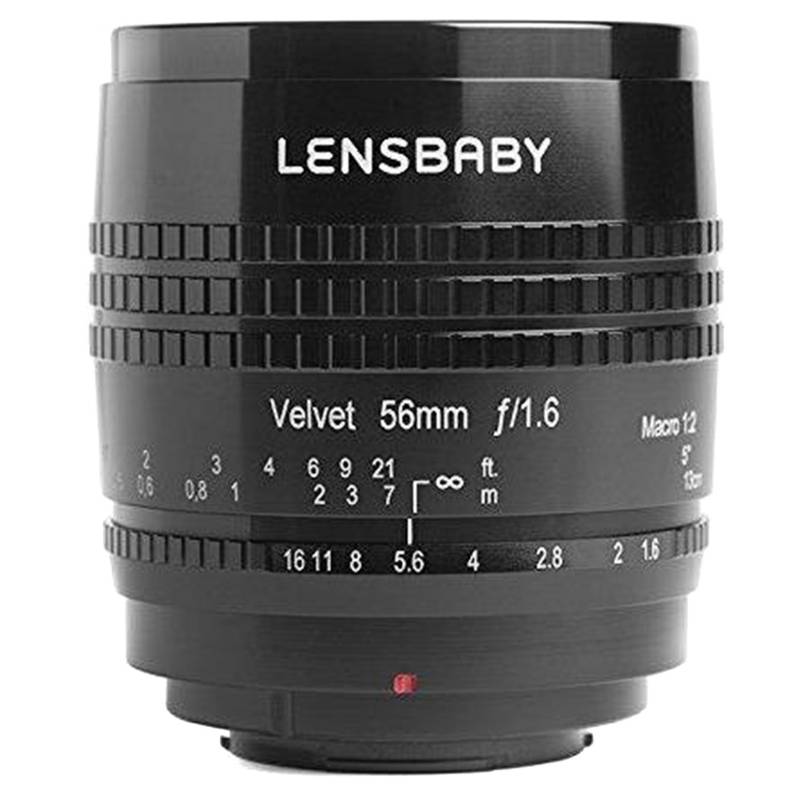 LENSBABY - Lente 56mm Velvet para SONY E LBV56BX Lensbaby