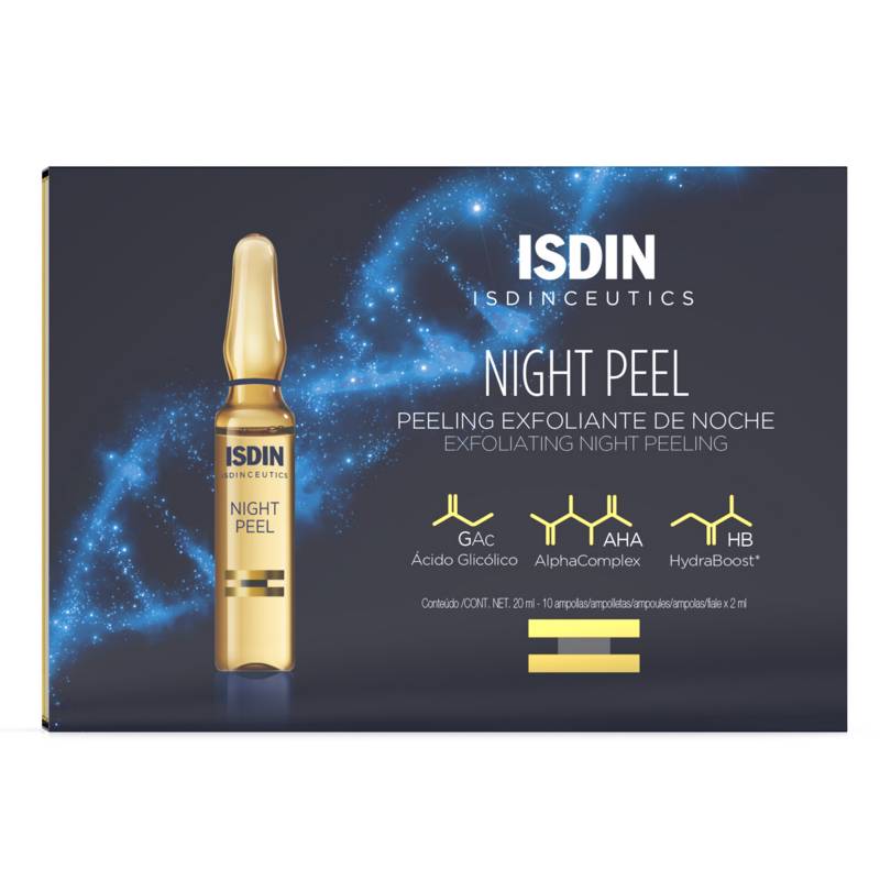 ISDIN - Ampolla Peeling Superficial Night Peel Isdinceutics 10amp 2ml