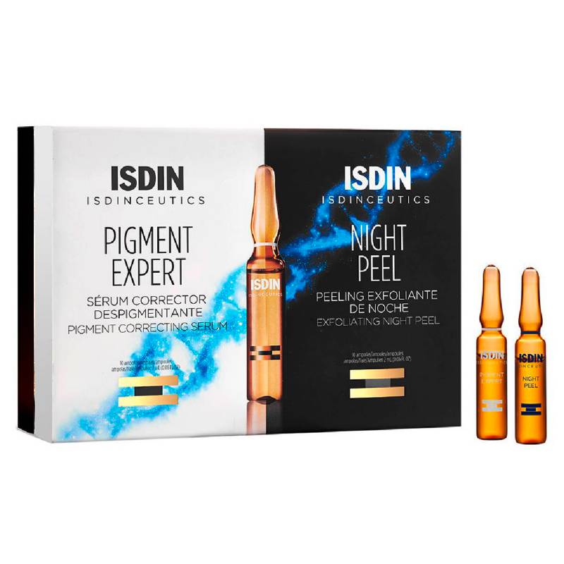 ISDIN - Ampollas Tratamiento Despigmentante Pigment Expert + Night Peel 10+10 2ml ISDIN