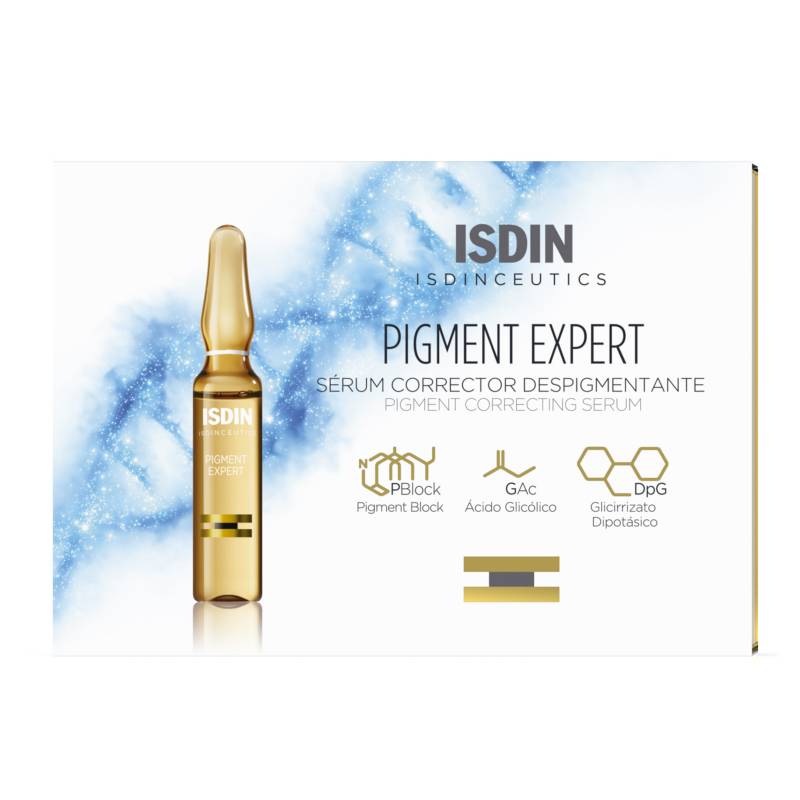 ISDIN - Ampollas Despigmentantes Pigment Expert Isdinceutics 10 amp 2 ml