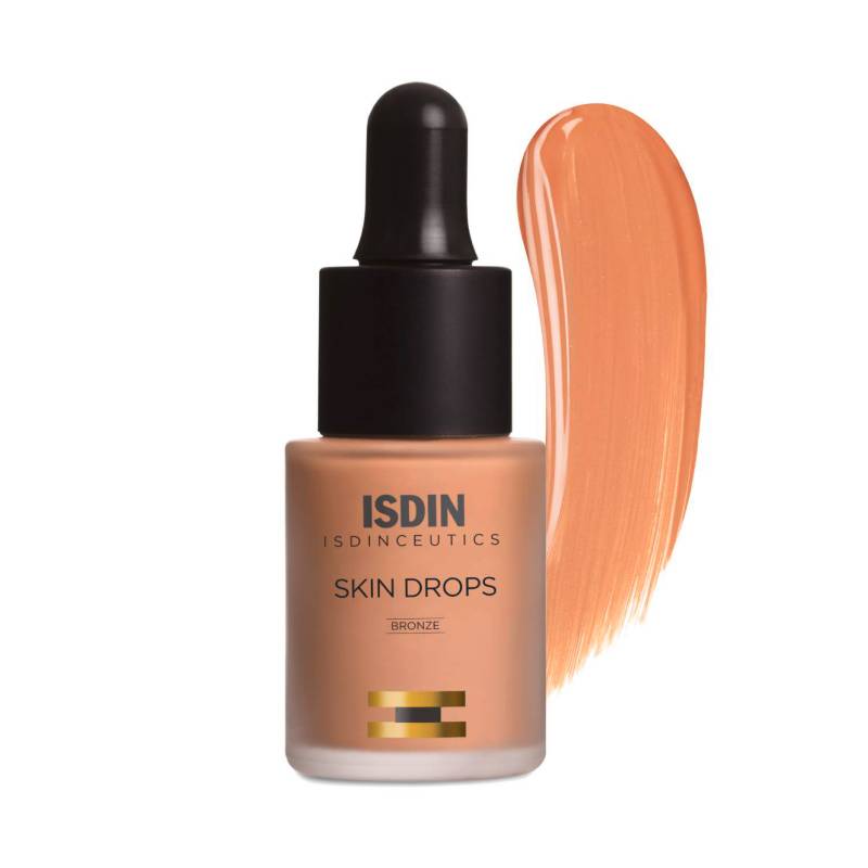 ISDIN - Base de maquillaje Skin Drops Bronze Bronce Isdinceutics 15ml