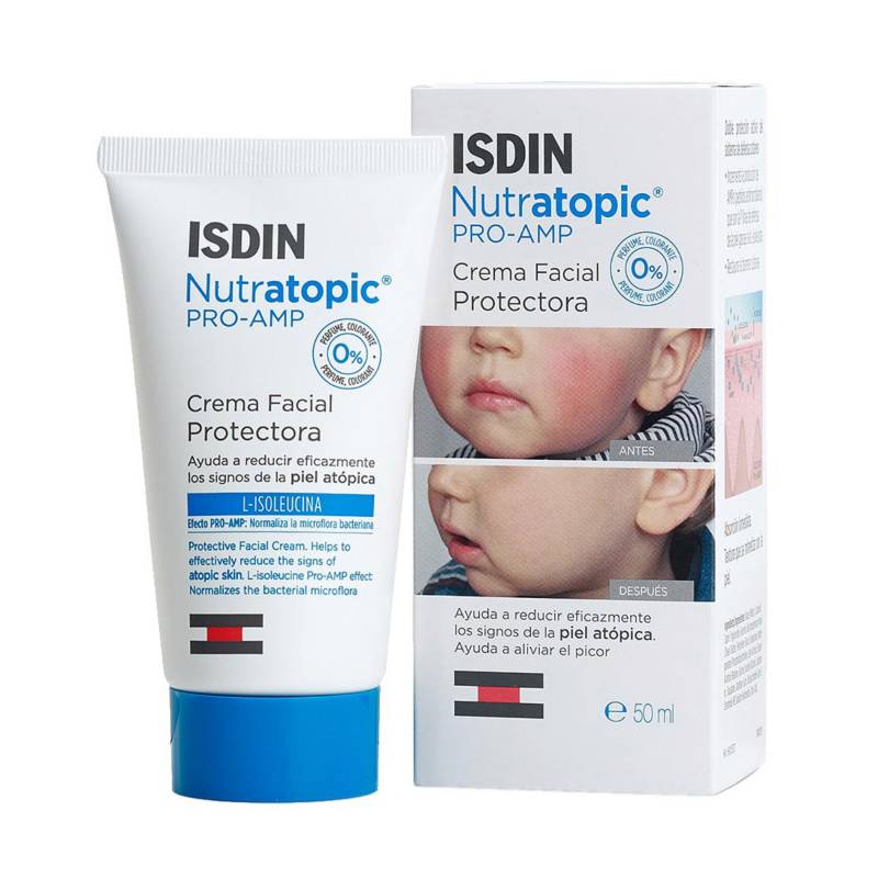 ISDIN - Crema Facial Para Piel Atópica Nutratipic 50Ml Isdin