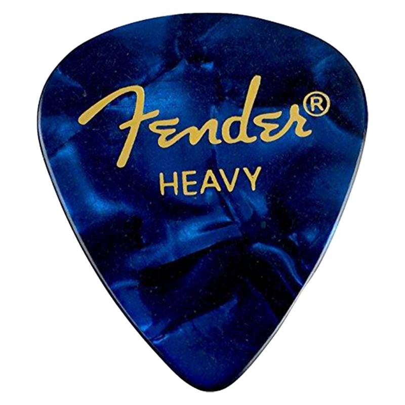 FENDER - Uñeta Guitarra Premiun (Pack 12) Forma Clásica