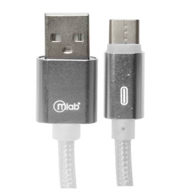 MLAB - CABLE  TIPO C USB 3.1 SILVER