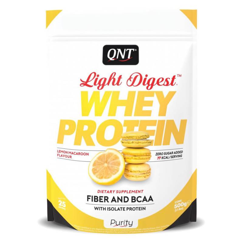 QNT - Proteína Light Digest Lemon Macaroon 500 gr