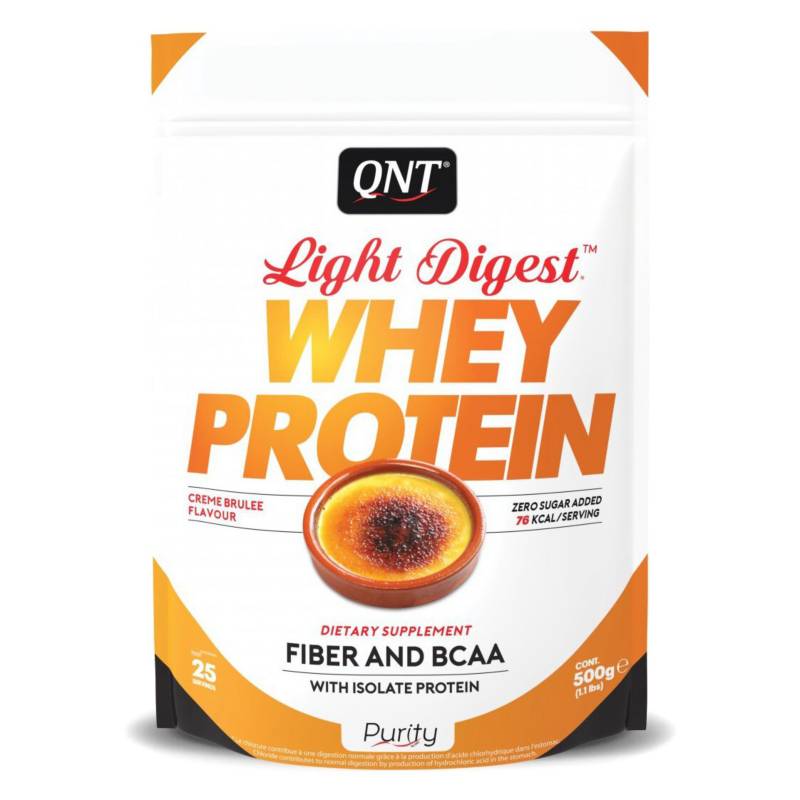 QNT - Proteína Light Digest Creme Brulee 500 gr